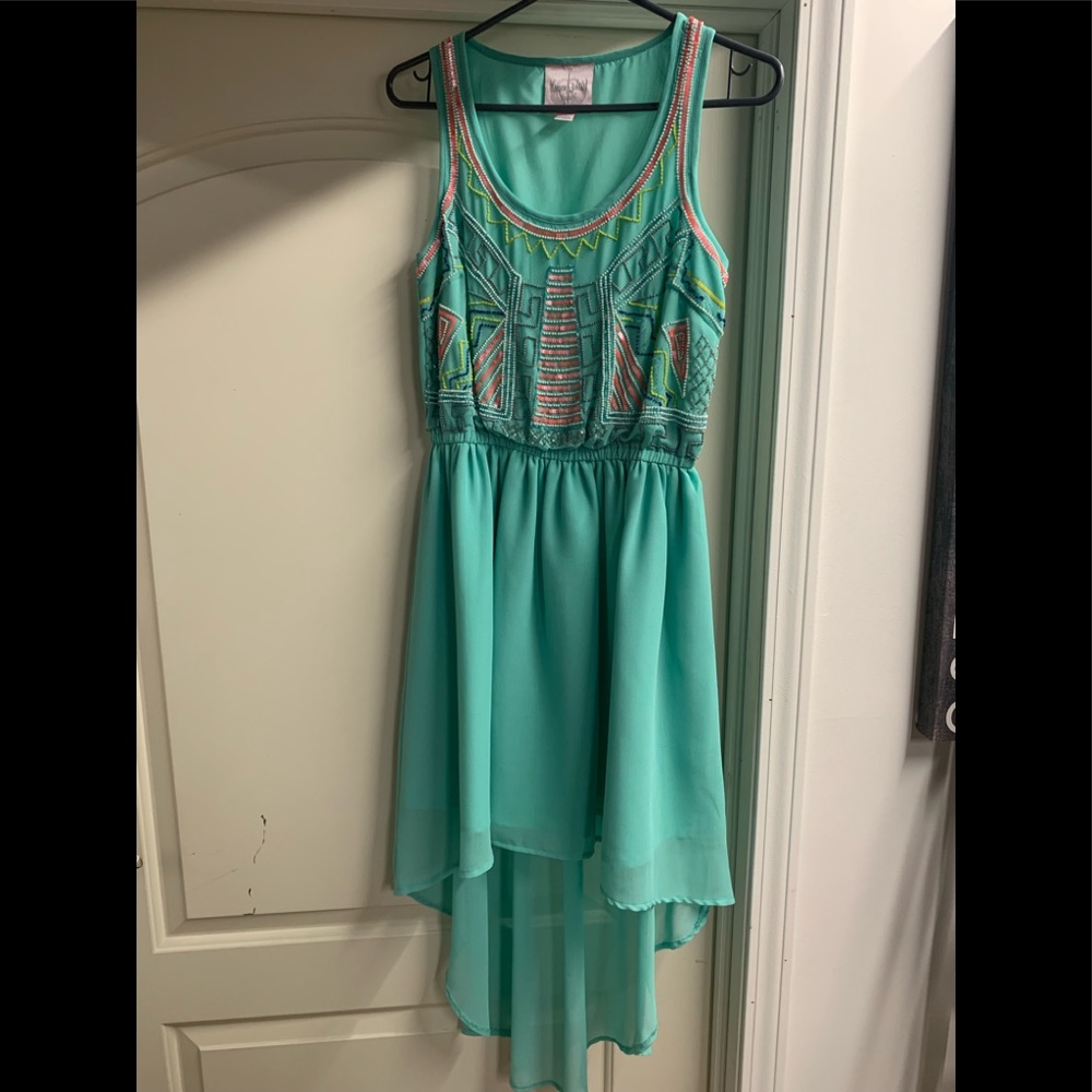 Romeo and Juliet Couture high low dress